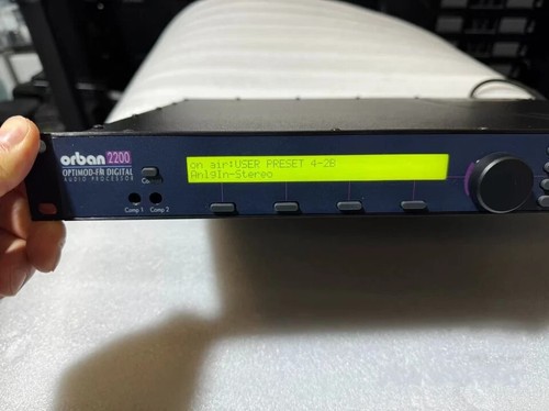 1pc used orban 2200 optimod - used,